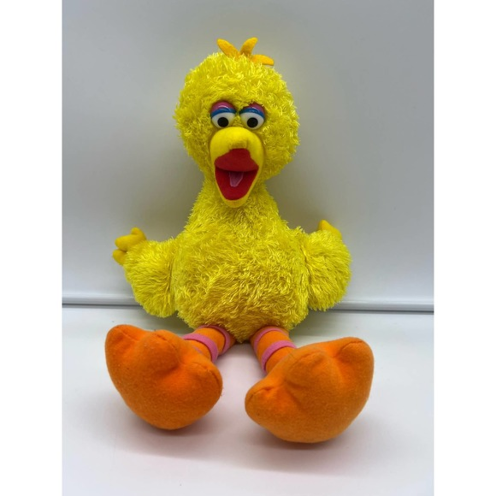 Gund 2012 Sesame Street Big Bird Yellow Machine Wash Stuffed Animal Plush